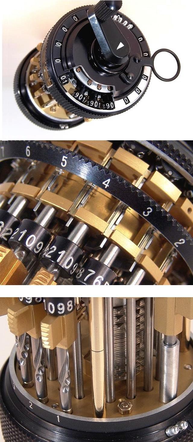 A Curta Demonstration Model Calculator (source ebay collectors-joy)